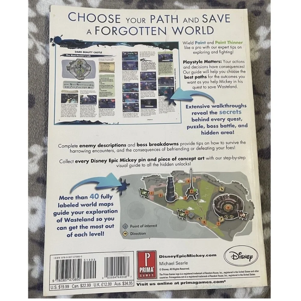 Disney Epic Mickey Prima Official Game Guide
